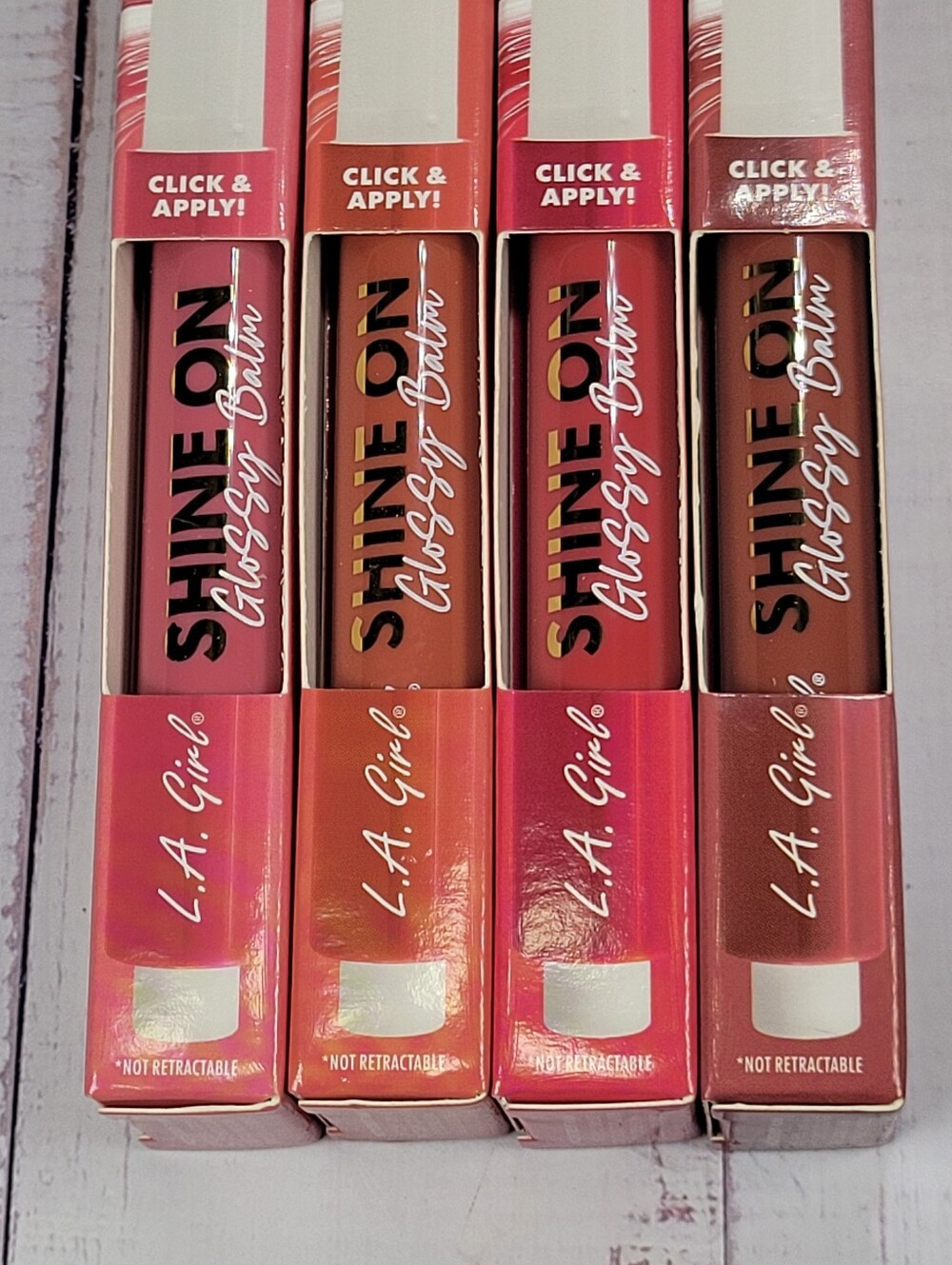 L.A. Girl Shine On Glossy Balm and L A. Girl Lip Liner Bundle NEW! - Picture 11 of 13